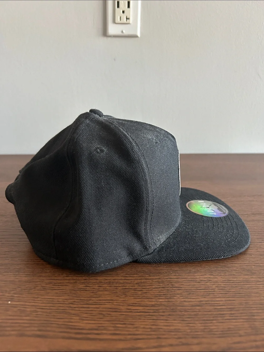 Jordan Paris Saint-Germain Black White Logo Snapback Hat
